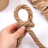 4Mm 12Mm Natural Burlap Jute Twine Retro Rope String Handmde Craft Wedding Home Decoration Cords Rope & Suspension