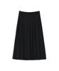 Sunburn Project Layered Pleats Maxi Skirt, Black