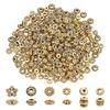 1box 300pcs 6 Styles Style Alloy Spacer Beads Mixed Shapes Antique Golden 5~7x4~7mm Hole: 2~2.2mm 50pcs/style