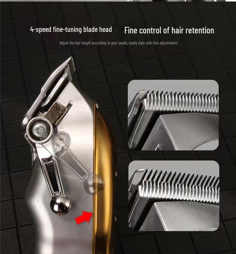 Men's Electric Hair Clipper & Trimmer: Specialized Oil for Hair Cutting, Shaving, and Carving.