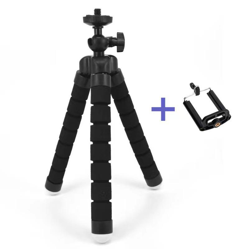 Octopus Sponge Desktop Tripod - Portable Phone Holder for Live Streaming and Video Shooting