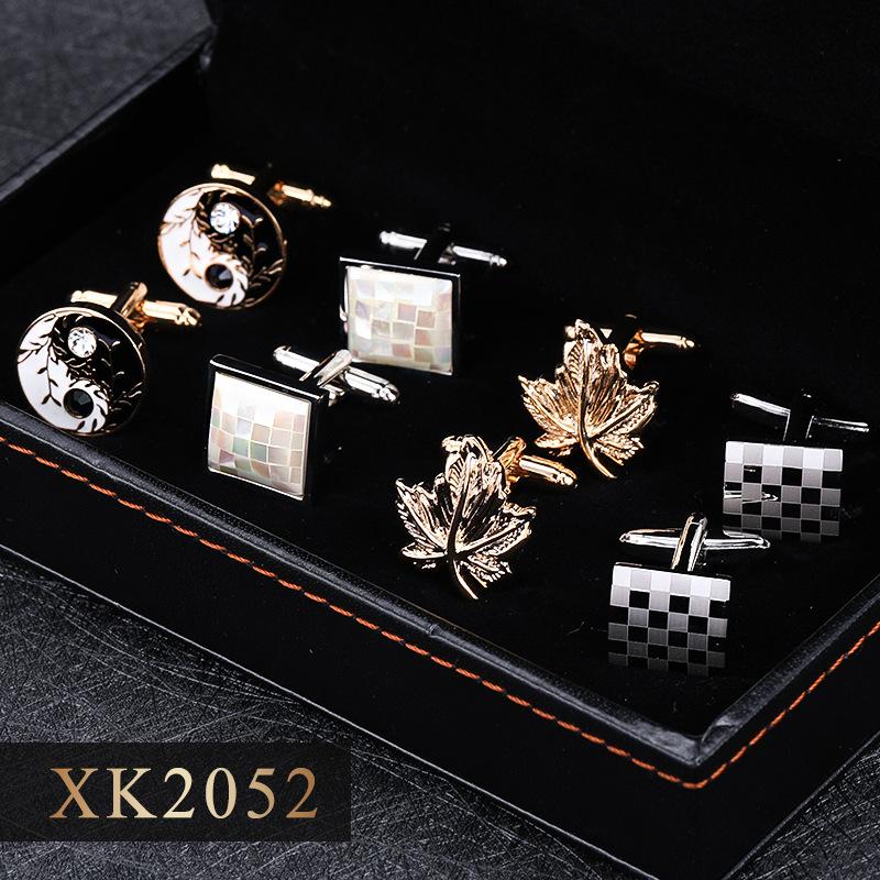 

4 пари шпильок для манжетів French cuff, Чоловічі сорочки для костюма, Шпильки для манжет сорочки, Легка розкіш, Бізнес, Подарункова коробка. copper
