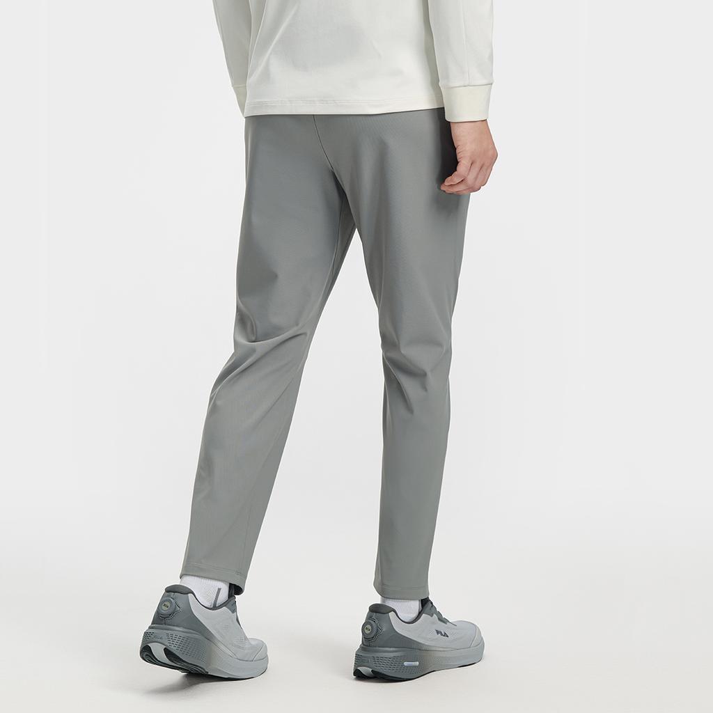 Fila A.P. Stylish Simple Basic Casual Training Versatile Comfortable Knitted Sports Pants Men Bottoms Moon-Mist-Gray A11M611605FGY