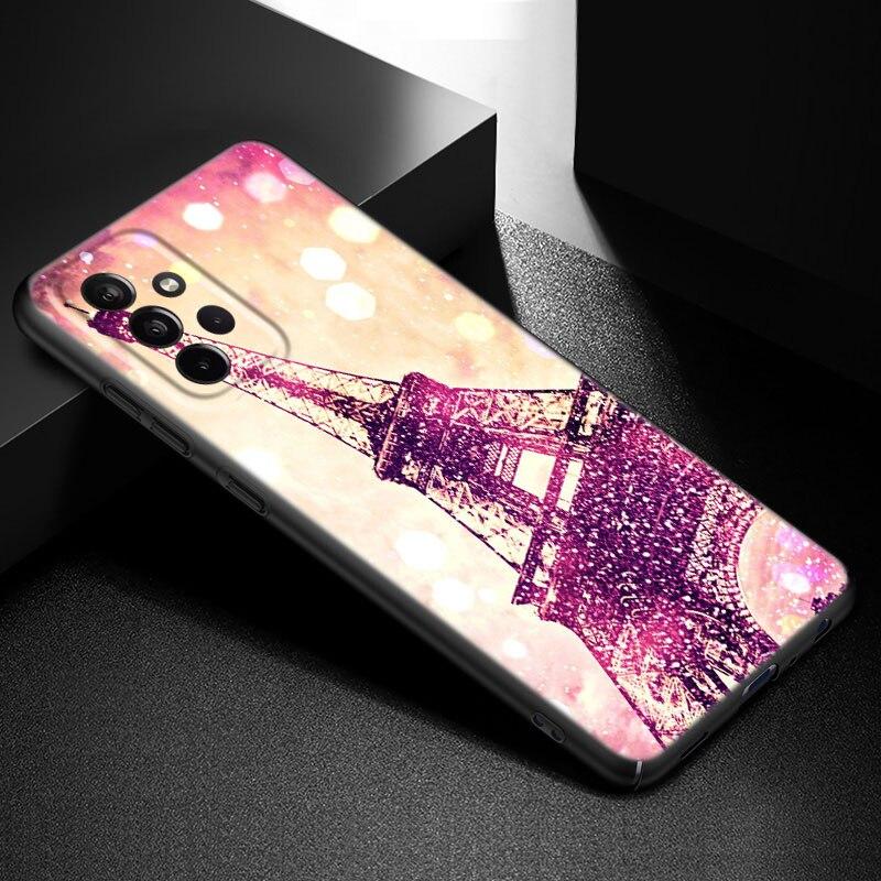 Paris Eiffiel Tower Phone Case For Samsung Galaxy A21 A30 A50 A52 S A13 A22 A32 4G A23 A33 A53 A73 5G A12 A31 A51 A70 A71 A72