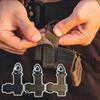 Triangle Camping Carabiner Rotatable-hanging Head Backpack Key Hook  Backpack