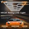 In-Stock Honeycomb LED Ceiling Lamp for Car Wash Bays and Garages