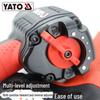 YATO Industrial Pneumatic Impact Wrench, Double Hammer, Auto Repair, Strong Storm, Small Air Cannon