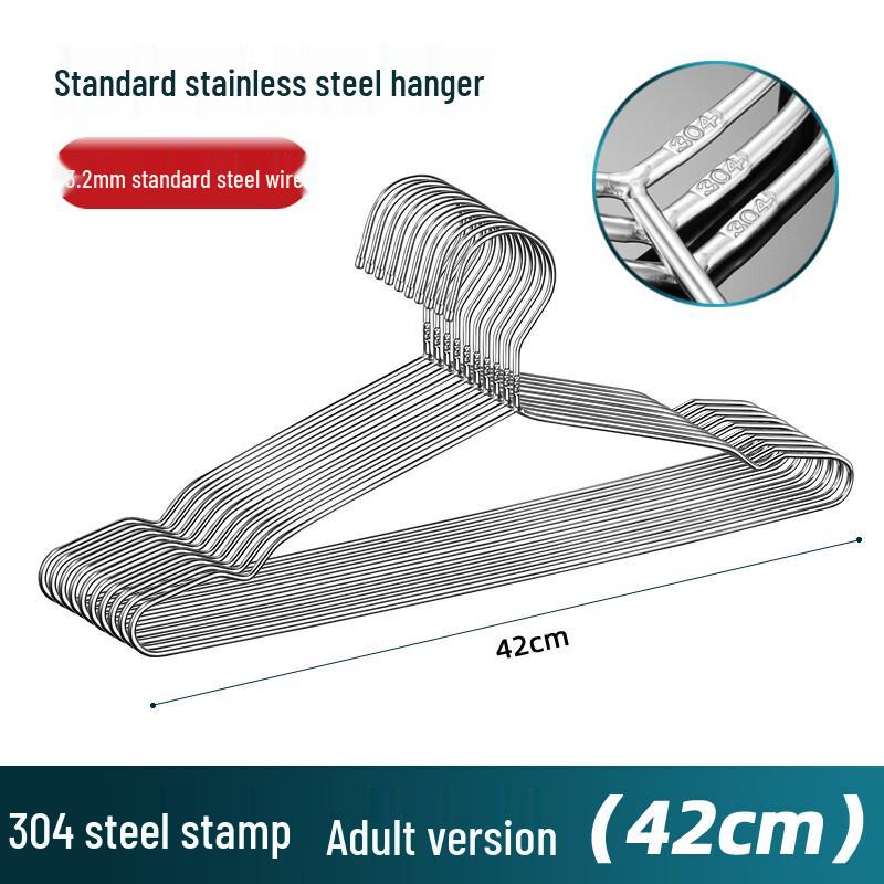 Durable 304 Stainless Steel Clothes Hangers