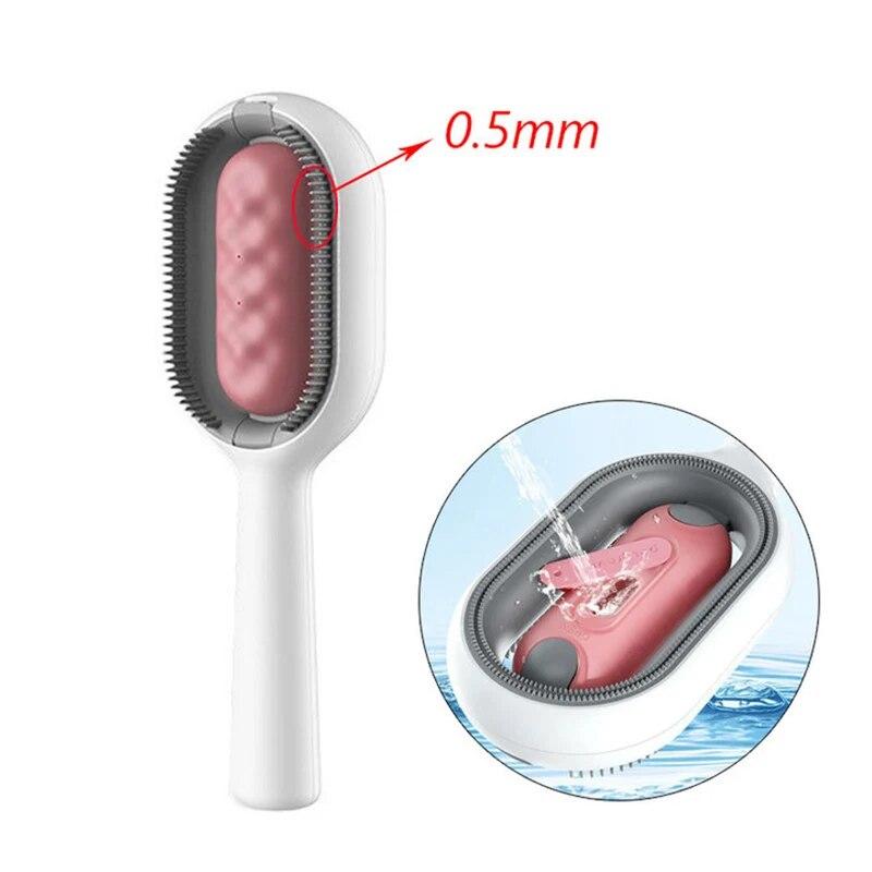 

Pet Grooming Brush Multifunctional Cat Dog Comb Remove Floating Hair Sticky Hair Pet Cleaning Grooming Supplies Cat Brush Decoration L
