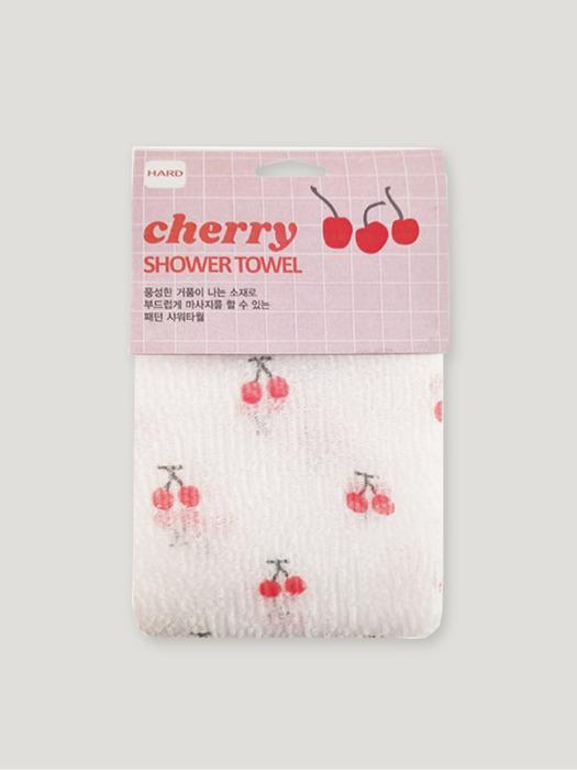 полотенце для душа Sosomoso Cherry Cherry shower towel