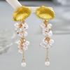 Popular Style Jewelry, Niche Pearl Fringed Design, Earrings, Versatile Long Earrings, Women's