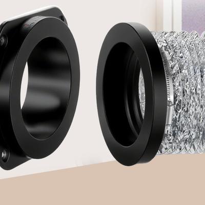 Kit de Acoplamiento Magnético para Conducto de Secadora Manguera de Papel de Aluminio Abrazadera de Acero Inoxidable Conector Hermético para Conducto de Secadora