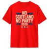 Unisexs No Scotland No Party T Shirts 100 Cotton Clothing Vintage Short Sleeve Round Collar Tee Shirt Summer TShirt