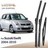 För Suzuki Swift 2004-2010 2005 2006 2007 2008 2009 Torkarblad Fram & Bak Torkarblad Vindruta Vindruta Fönster 21"+18"+10"