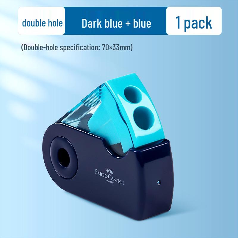 Faber-Castell Double & Single Hole Pencil Sharpener for Students and Artists