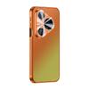 Applicable to Huawei P90promax mobile phone case electroplating laser gradual change heat dissipation Mate80 silicon leather protective case for men 