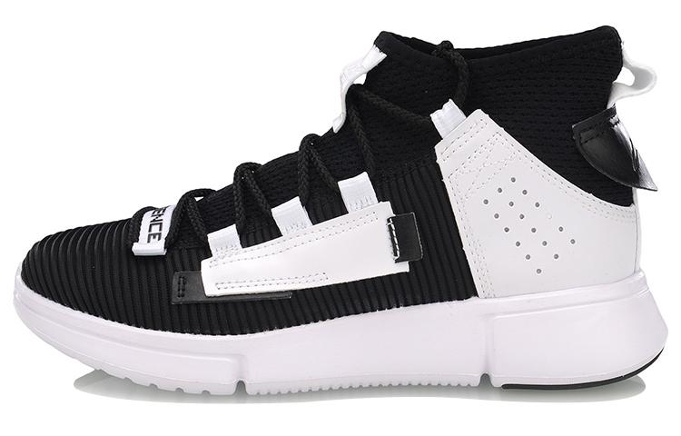 Li Ning Essence 2 Vintage Basketball Shoes Women s Mid Top Black/White AGBP042-3 39
