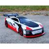 1/32 Scale Alloy E-tron Concept Racing Car Model Toy Die Cast Pull Back Sound Light Sports Vehicle Toys for Gifts