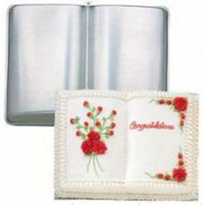 Book Form Cake Mold, Cake Pan Aluminium Kitchen Accessories Decoration Christmas Wedding Valentine’s 3D Cake Pan (Book Form)