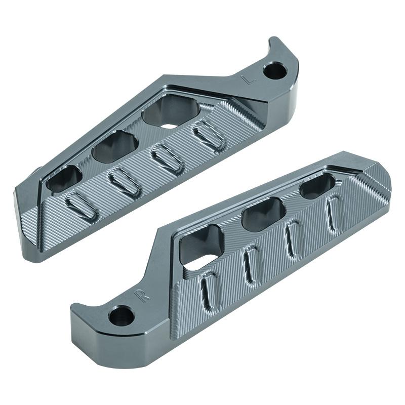 For Zontes G1 125 ZT125 G1 ZT125U ZT 125 U ZT 310X ZT310R Motorcycle Accessories Rear Pedal Passenger Footrest Pegs Foot Plate