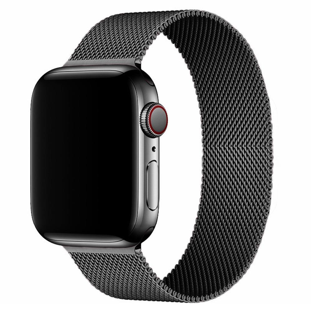 Toepasbare Magnetische Milanese Band voor Apple Watch Series 8/7/6/SE/5/4/3/2 en iWatch