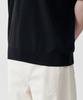 Musinsa Standard Cool Touch Slit Neck Knitted Polo Shirt [Black]