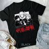 Unisex TShirt Satoru GojoYuji Itadori Megumi FushiguroJujutsu TShirt Black