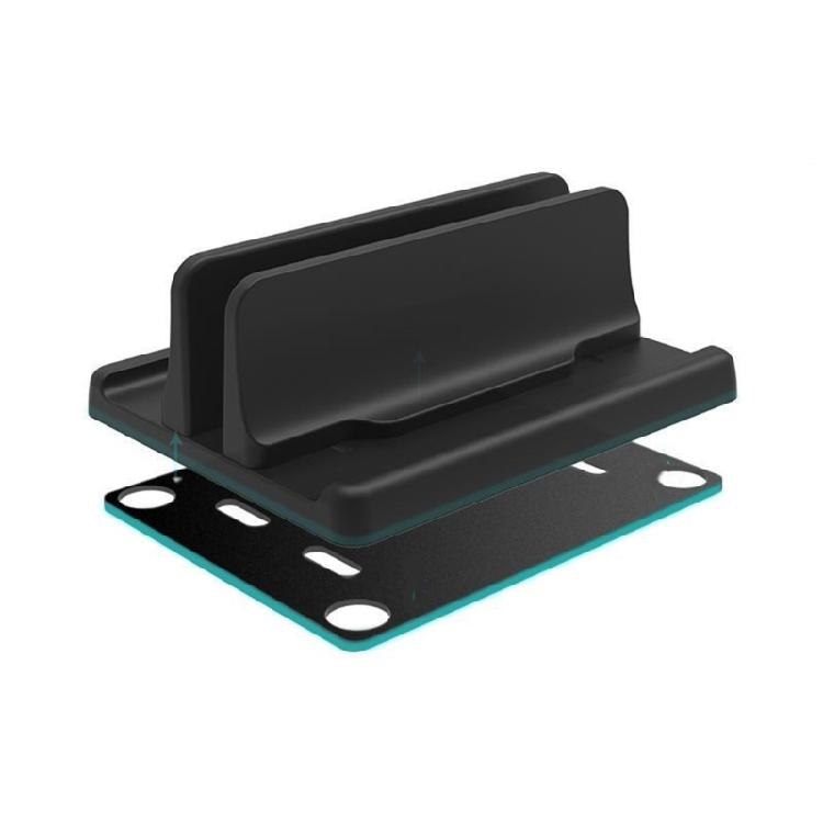 Vertical Laptop Stand for Desk Laptop Holder Space Saving Adjustable Laptop Stand Support Rack For Laptop Notebook