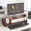 Desktop Monitor Stand with Drawer Organizer and Storage Rack