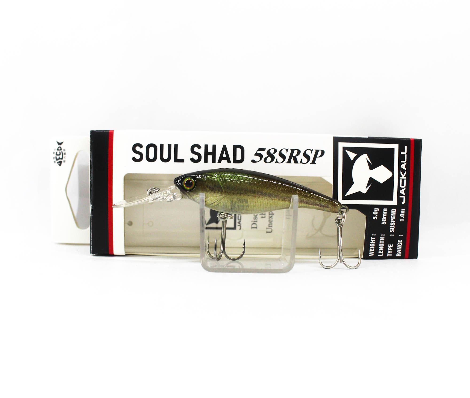 Jackall Soul Shad 58SR SP Shallow Suspend Lure RT Super Moroko (5207)