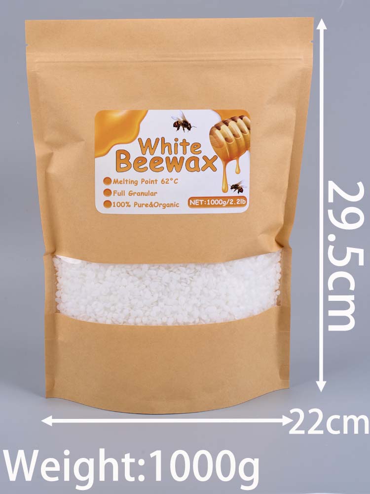 

1000г Білий Бджолиний Віск DIY Матеріал для Виготовлення Свічок Чистий Натуральний Гранульований Мішок Без запаху Воскові Частинки Сировина Рукоділля Постачання