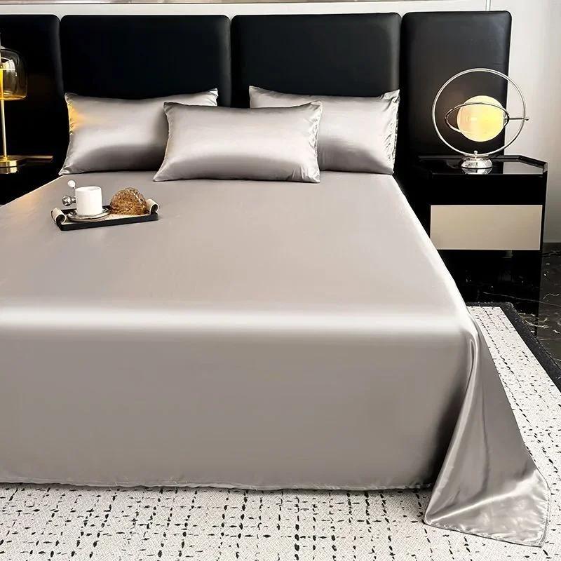 Hot Season Solo Cooling Bed Sheet: Solid - Color, Breathable Bedding Perfect for College Dorms & Summer Naps