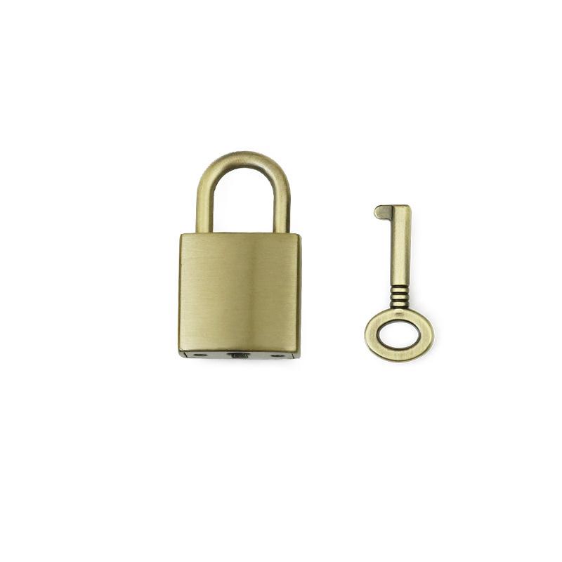 Mini Metal Padlock Anti-Corrosion Small Luggage Key Lock for Gym Locker Travel Baggage Office Drawer Storage Box