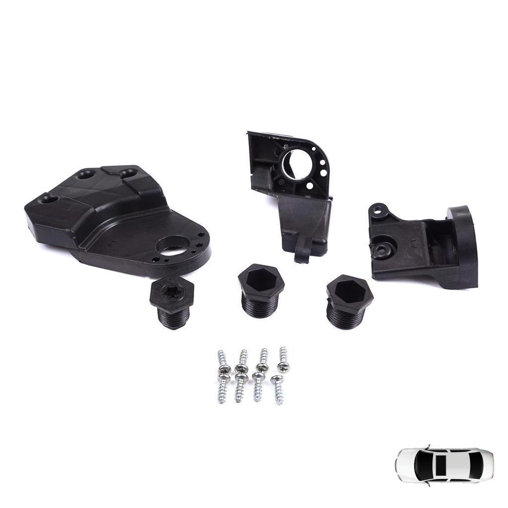 EHL572-1 Headlight Holder Mount Repair Bracket Tab Set Left Side for Mercedes E Class W213 X213 W238 C238 A238 2016-2020