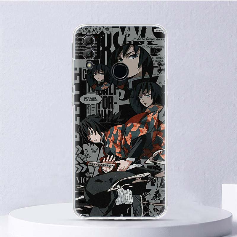 Demon Slayer Anime Kimetsu No Yaiba Soft Case For Huawei P Smart Z Y5 Y6 Y7 Y9S 2019 Phone Cover Honor 10 Lite 9 9X 8X 8A Pro 8S
