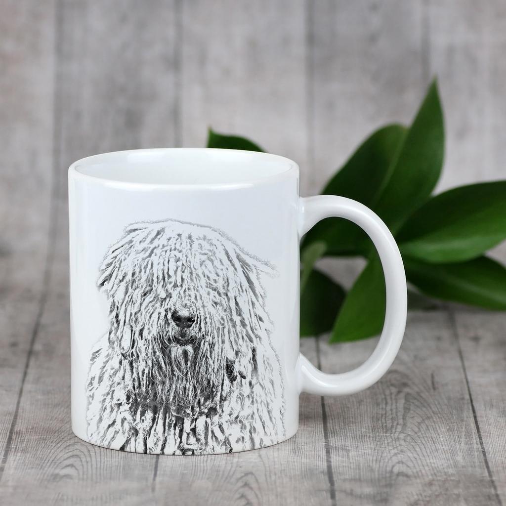 Komondor, Hungarian Sheepdog, Mop Dog - Cup with a Dog, Personalized Cup with a Print, a Classic Gift for Everyone from the Art-Dog Brand