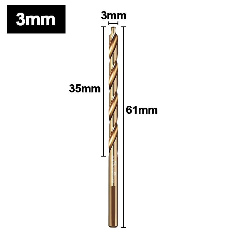 

Кобальтовое ступенчатое спиральное сверло, M35 HSS, сверло с прямым хвостовиком, режущий инструмент для отверстий (3-13mm) для металла, нержавеющей стали, железа