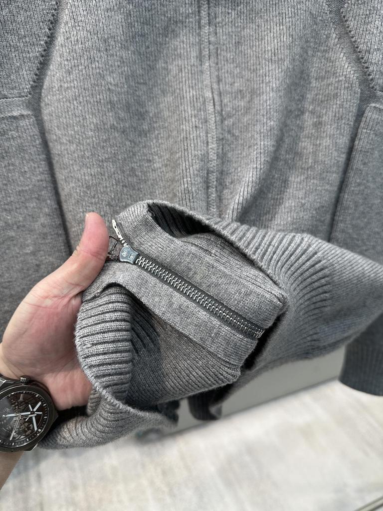 Men's Trendy Winter Cardigan Zipper Knitwear Sweater - High-End Casual Pullover