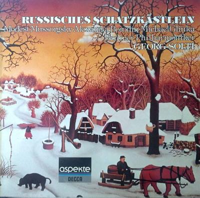 LP Record MODEST MUSSORGSKY, ALEXANDER BORODI - Russisches Schatzkästlein 641830 Decca Germany Classical Used