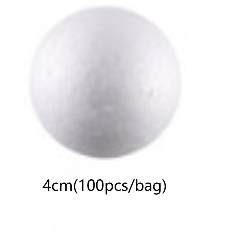 DIY Party Wedding Ball Spheres Christmas Decoration Modeling Craft Solid Polystyrene Foam Balls Round Spheres DIY Stuff