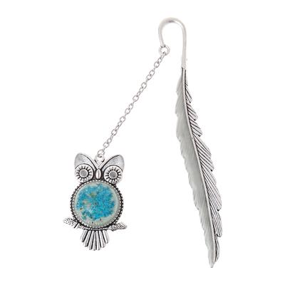 Glow In The Dark Luminous Book Marker for Creative Feather Dragon Bookmark Label