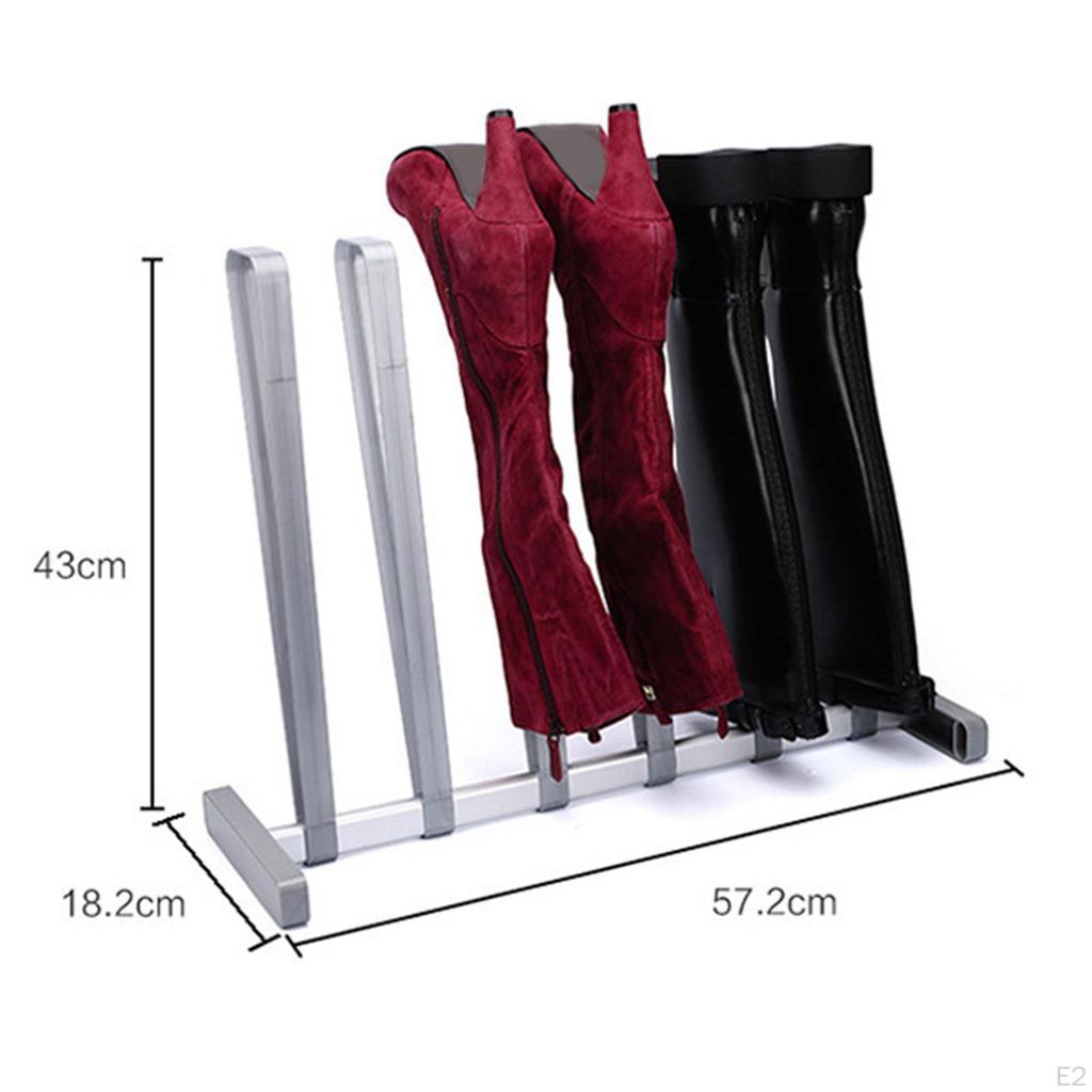 Boots Rack Shoe Organizer Easy Installation, Accessory Free Standing Tall Storage