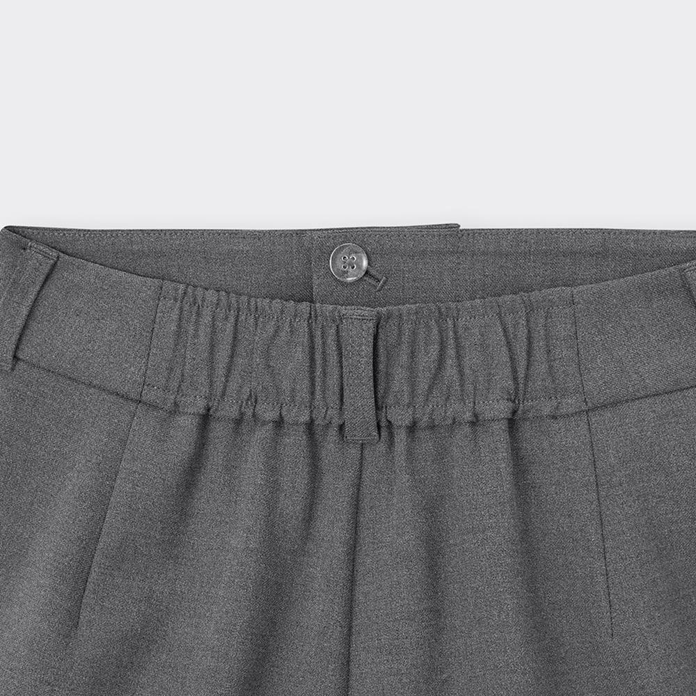 GU by Uniqlo Tuck Wide Pants  Standard Length 70.0 To 74.0 Cm 