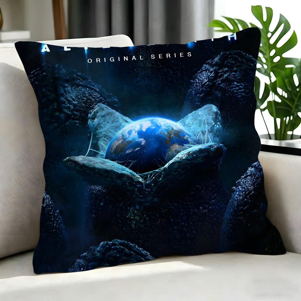 Movie AAlien Earth Cushion Cover Cushion Cover Set Pcs X X X Pillowcase Decorative Sofa Home Decor