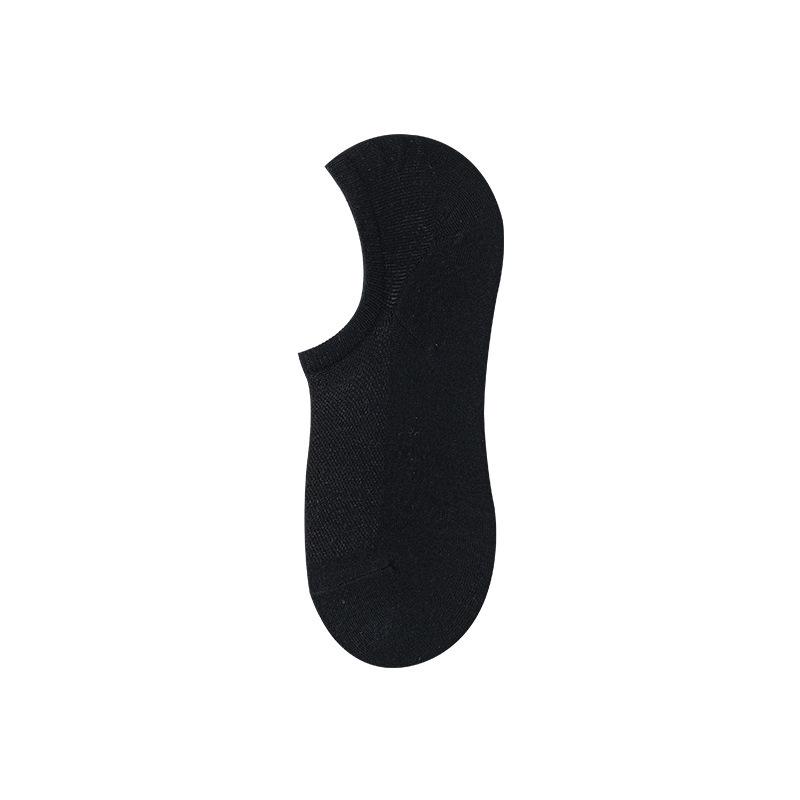 Men's Summer Thin Cotton Mesh 10a Anti Slip Non Drop Heel Shallow Mouth Invisible Socks