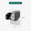 Punch-Free Adjustable Shower Head Wall Mount and Holder
