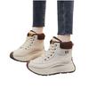 Thick-soled plush snow boots winter new plush thickened outer wear non-slip high-top warm cotton shoes