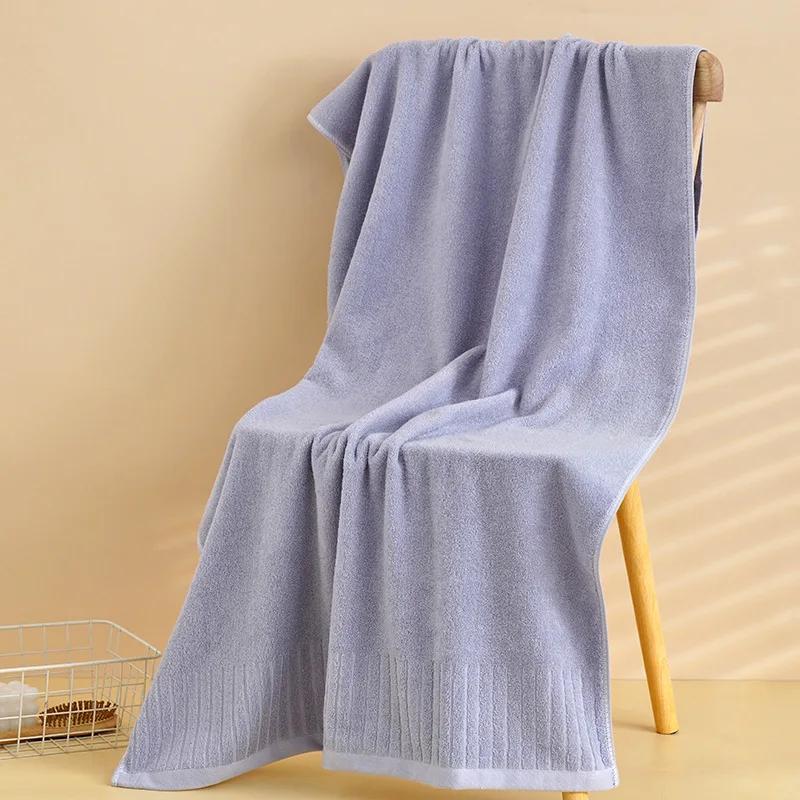 Thickened and Enlarged Pure Cotton Bath Towel Home Hotel Soft  Absorbent Non Shedding Embroidered Bath Towel 100 percent cotton