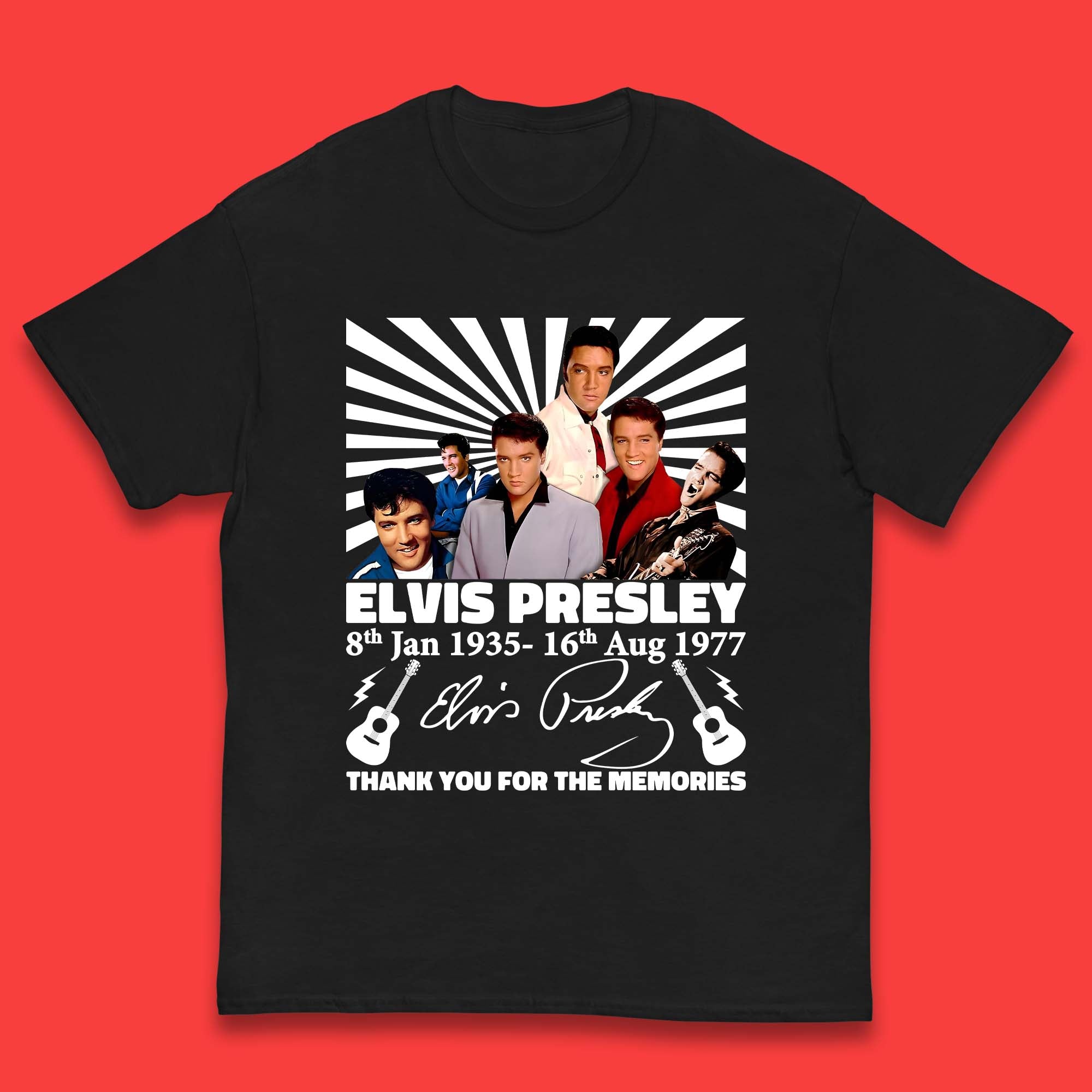 Elvis Presley Signature Kids T-Shirt 100