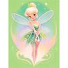 Disney Pearl Painting Tinker Bell Pearl Dress DIY Pearl Art Painting Pearl Gem Painting Pictures Crafts Special Shape Home Wall Decoration